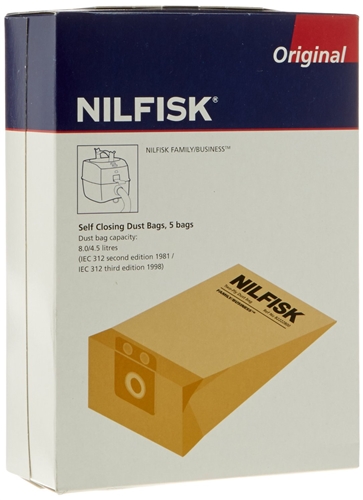 82222800 Bags for Nilfisk Family Vacuum GD1000